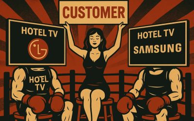 Porównanie telewizorów hotelowych Samsung HBU8000 vs LG UM662H (43” i 55”)