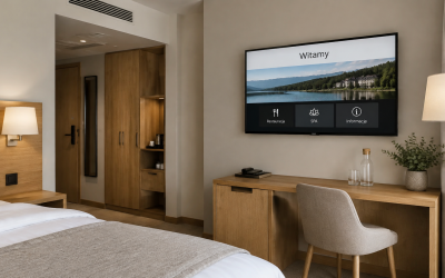 Telewizja hotelowa IPTV – jak działa i jak wspiera sprzedaż usług